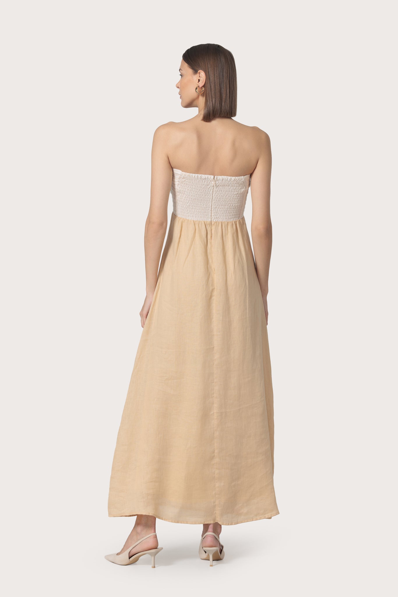 Melody Maxi Linen Dress