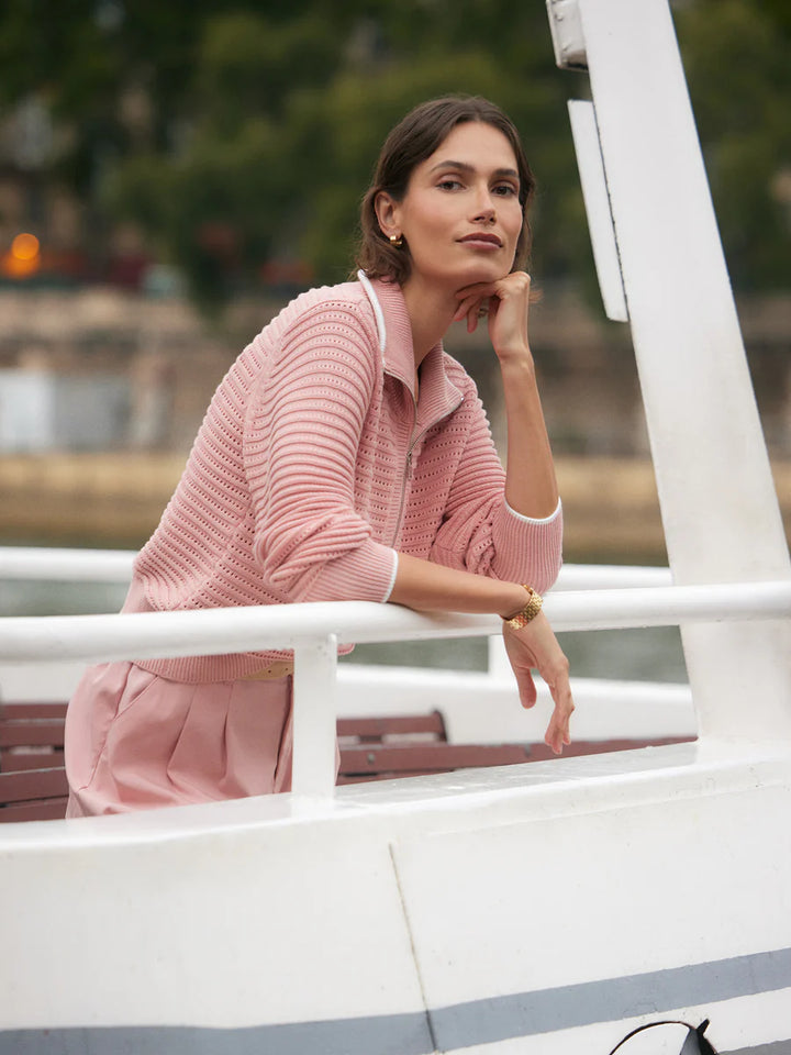 Morwenna Half Zip Knit
