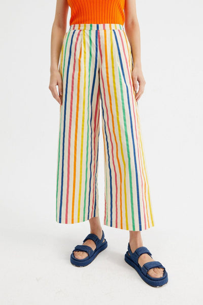 Striped Colored Trousers