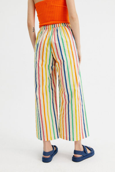 Striped Colored Trousers