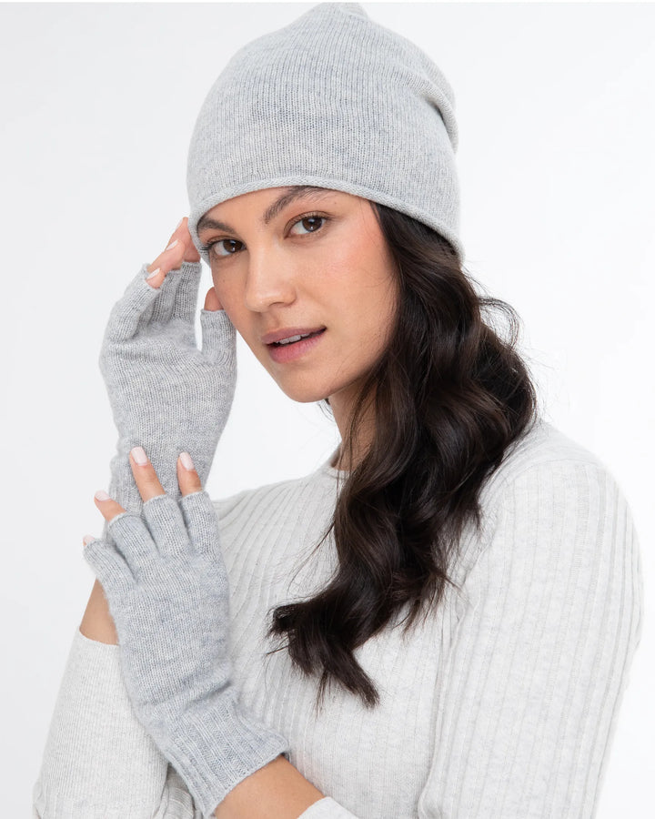 100% Cashmere Essential Slouchy Hat