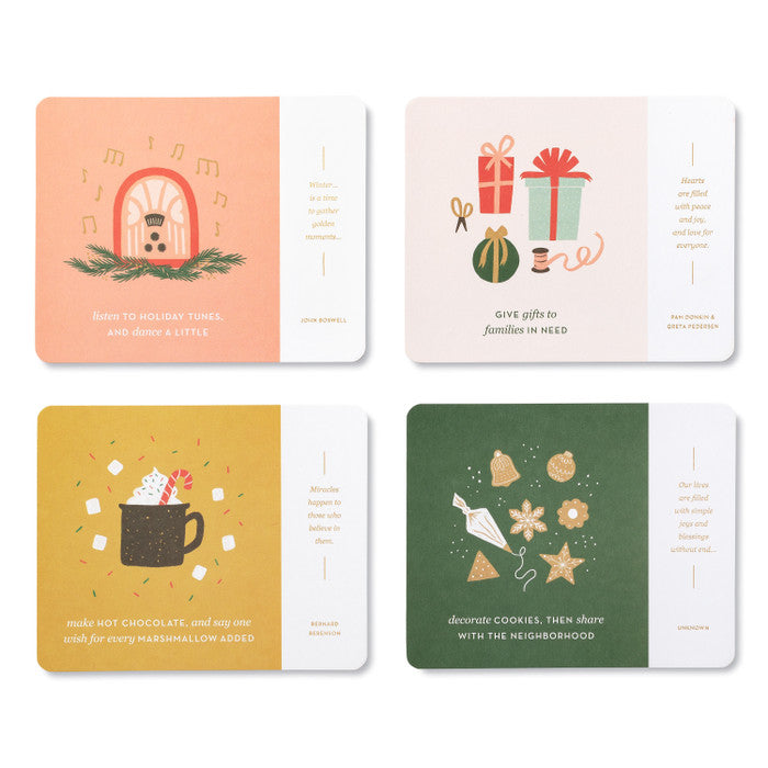 MERRY MEMORIES, CHRISTMAS ACTIVITY CARDS