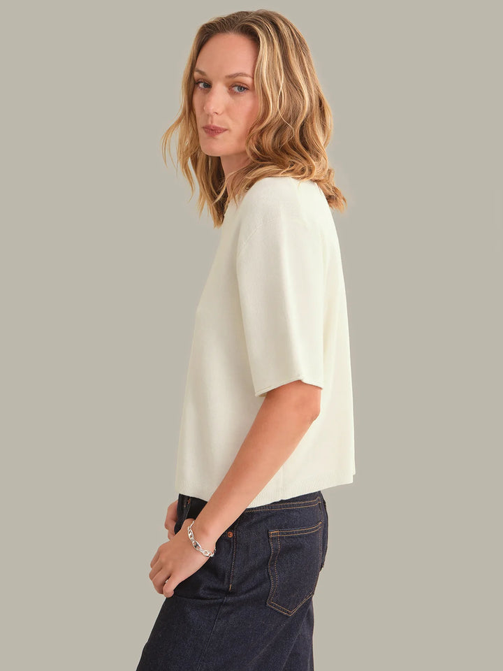 Crew Neck Boxy Tee