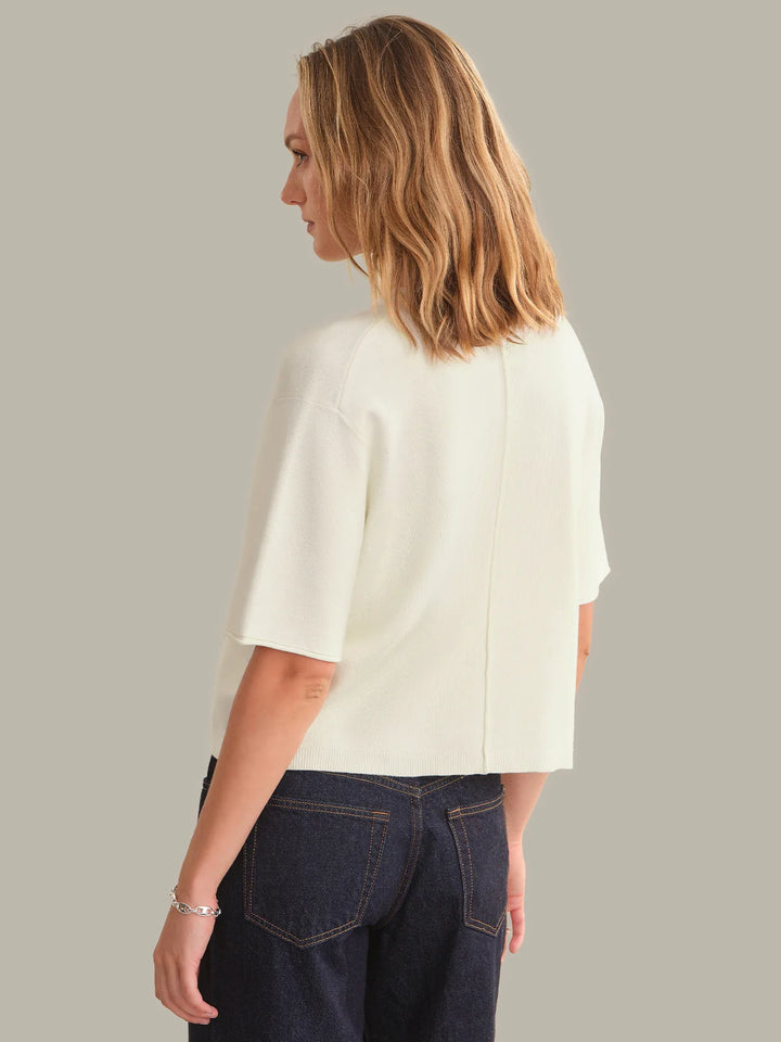 Crew Neck Boxy Tee