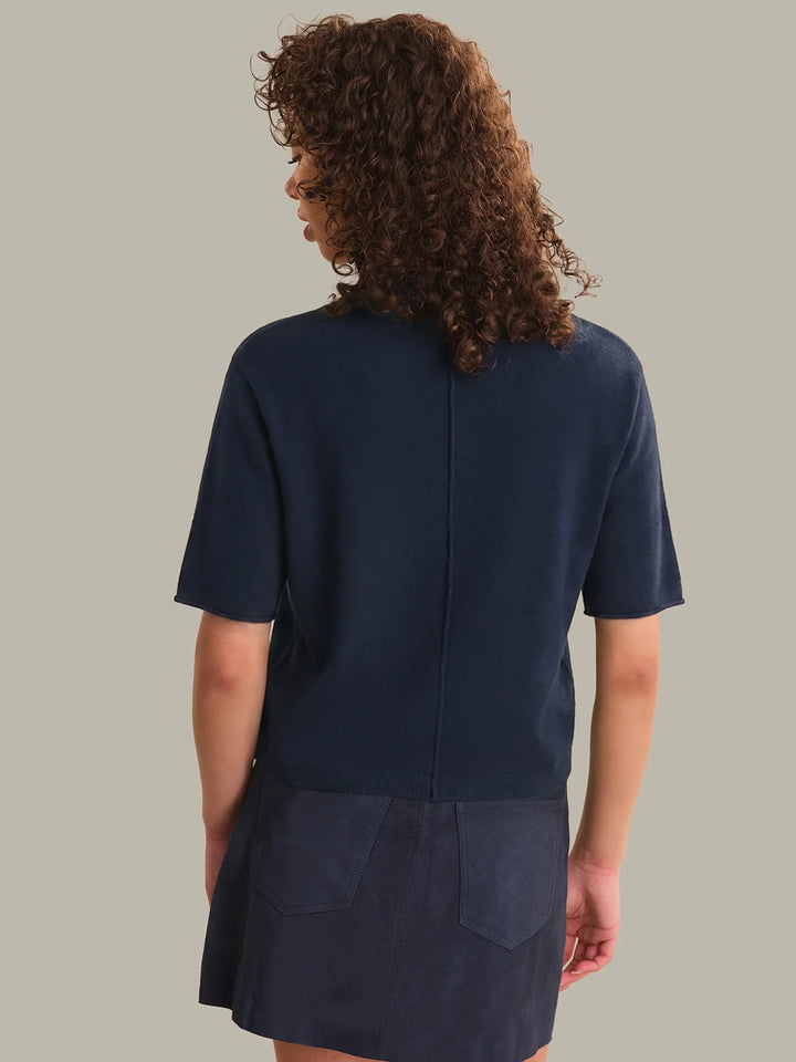 Crew Neck Boxy Tee