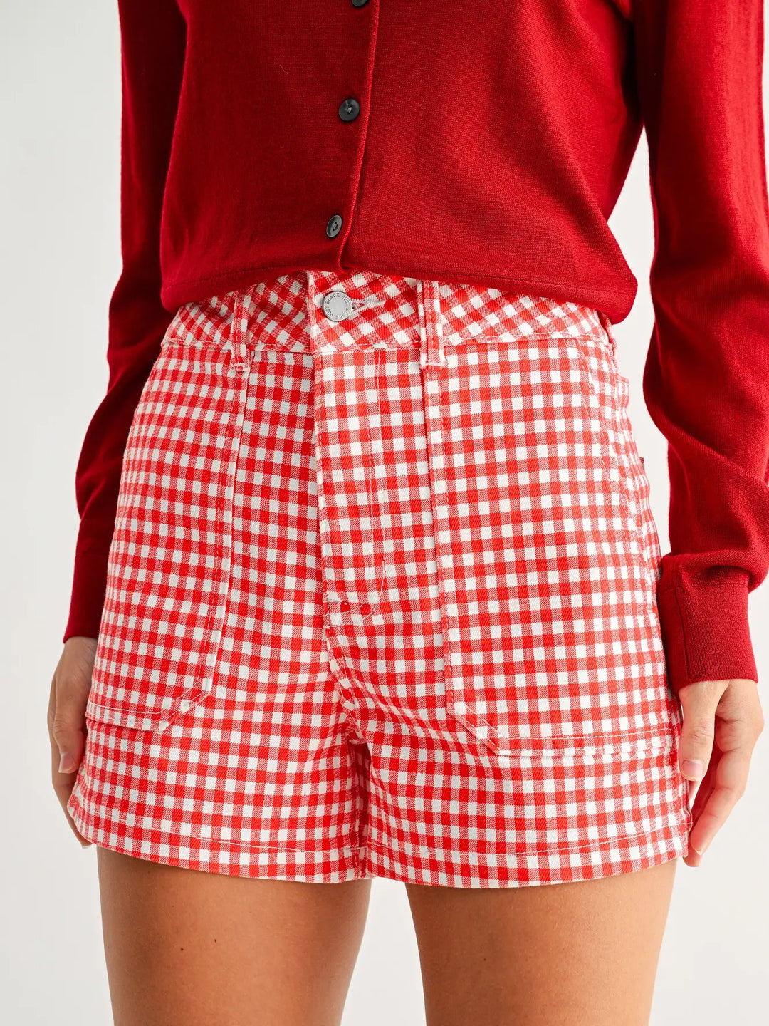 Nothing Fancy Gingham Short