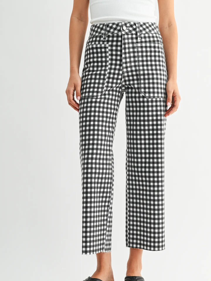 Gingham Denim