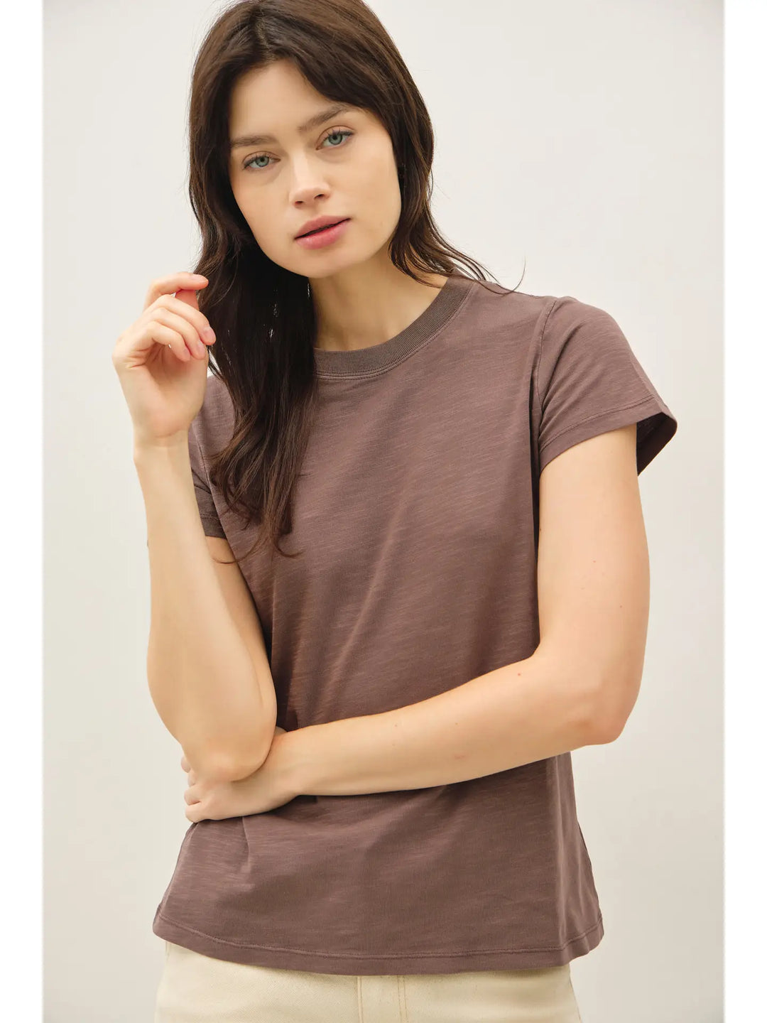Acid Wash Cotton Tee