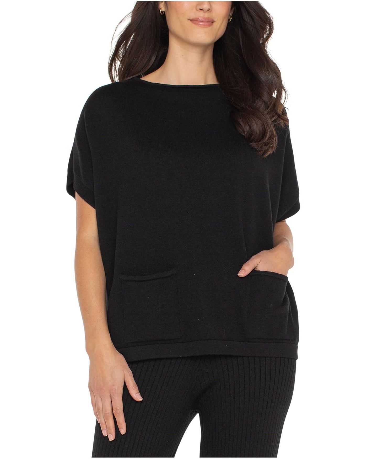 1/2 Slv Boat Neck Dolman Sweater