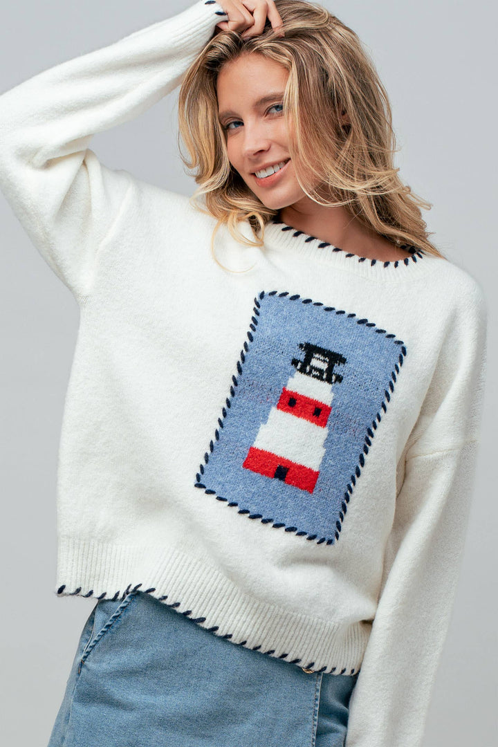 Whipstitch Lighthouse Sweater