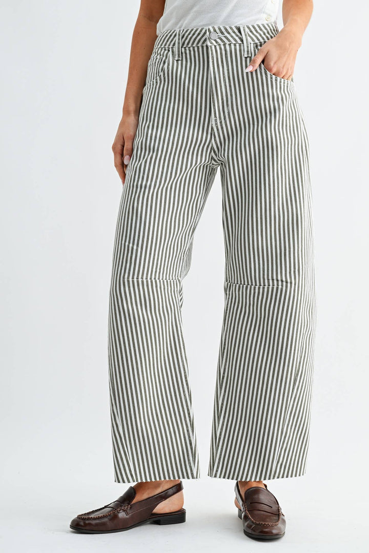 Barrel Jean w/ Seams