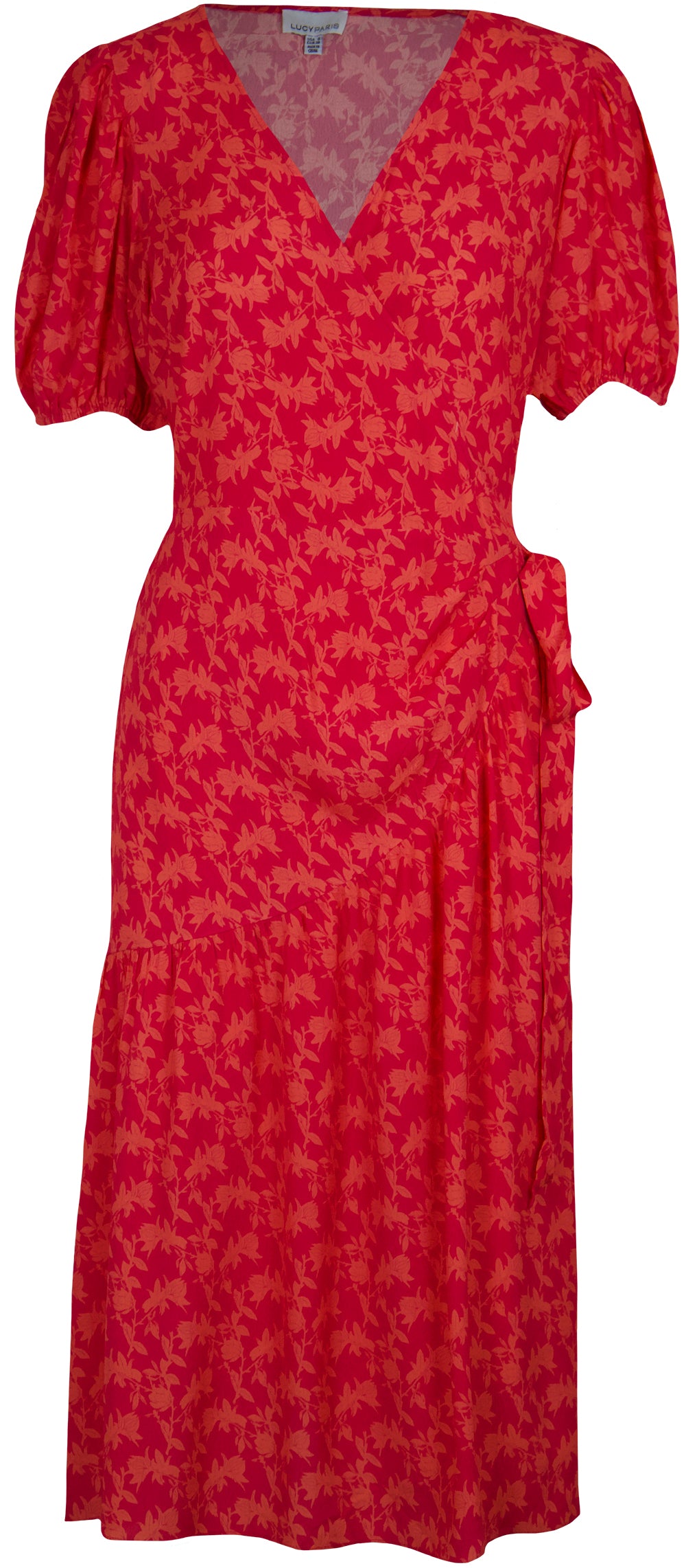 Carnation Wrap Dress