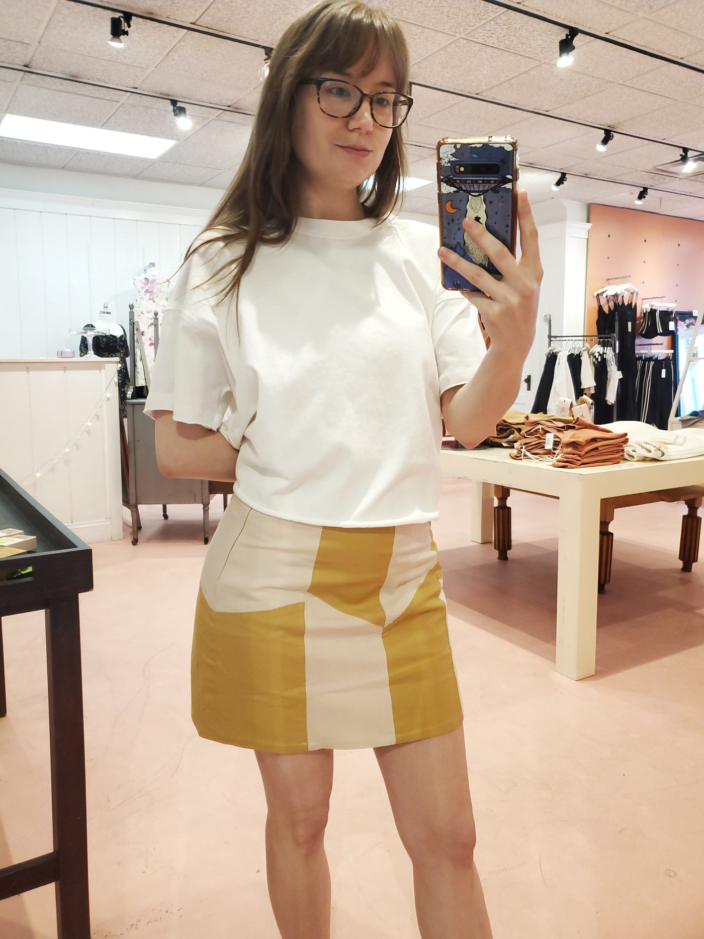 Le Crema Mini Skirt