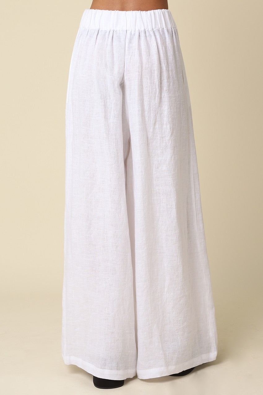 Linen Pants in White