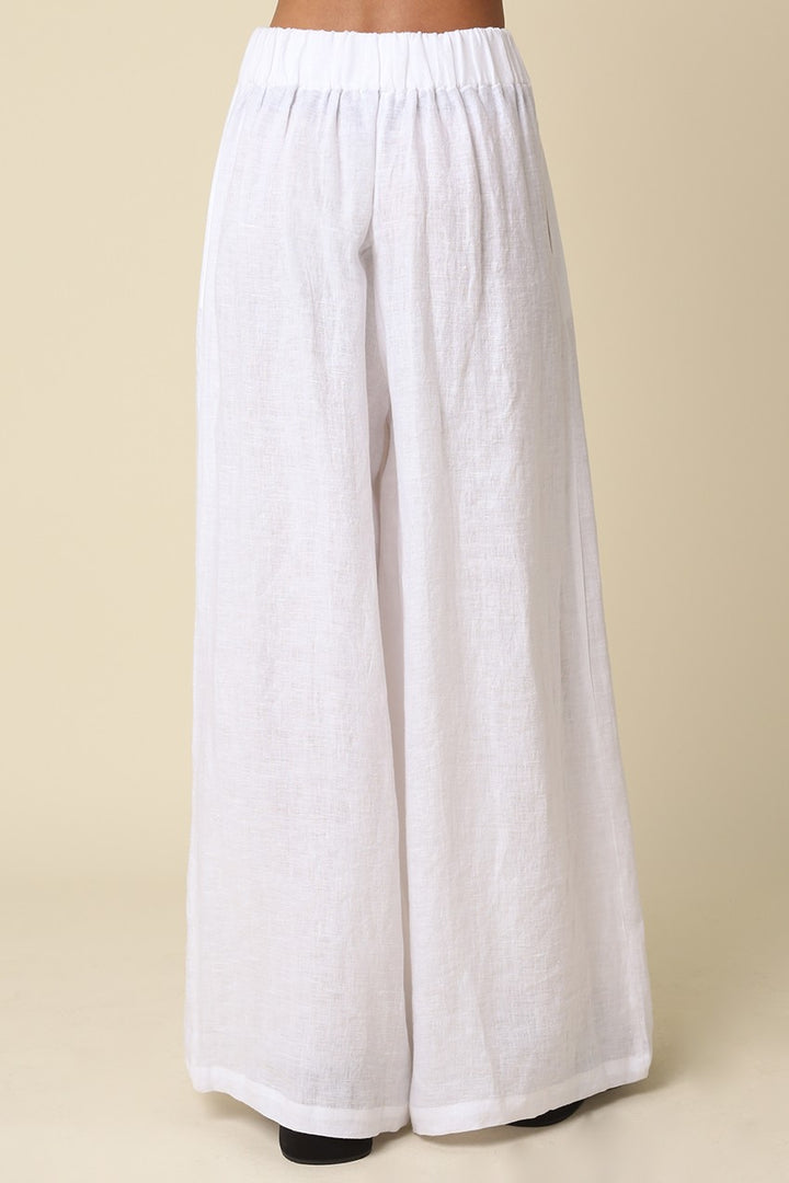 Linen Pants in White