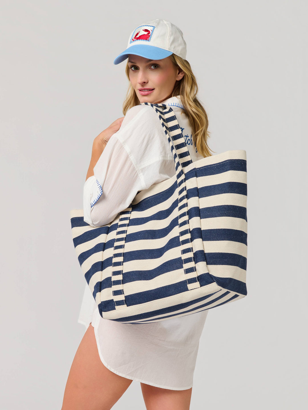 SAILOR TOTE,NAVY