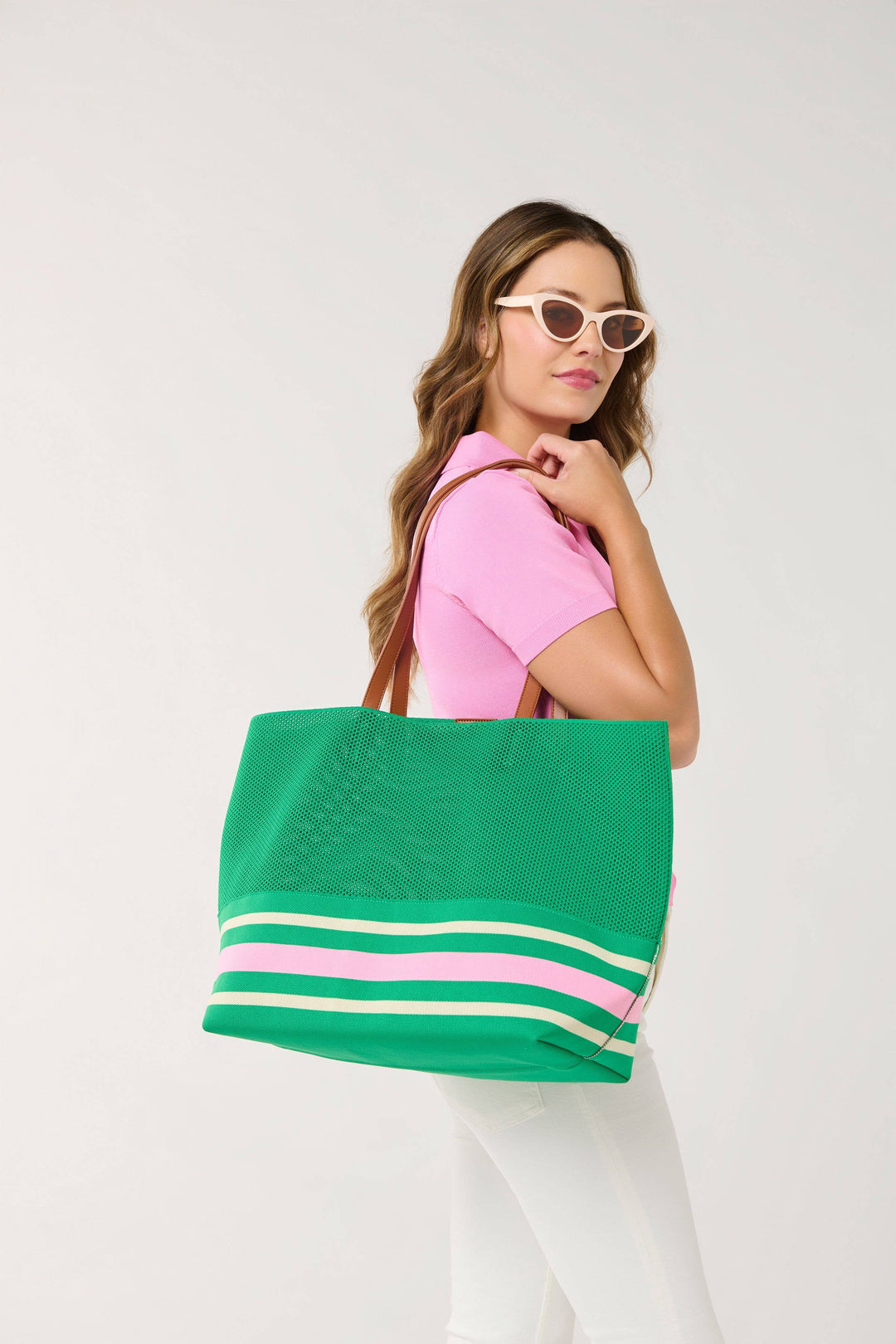 ARIA TOTE: TAN