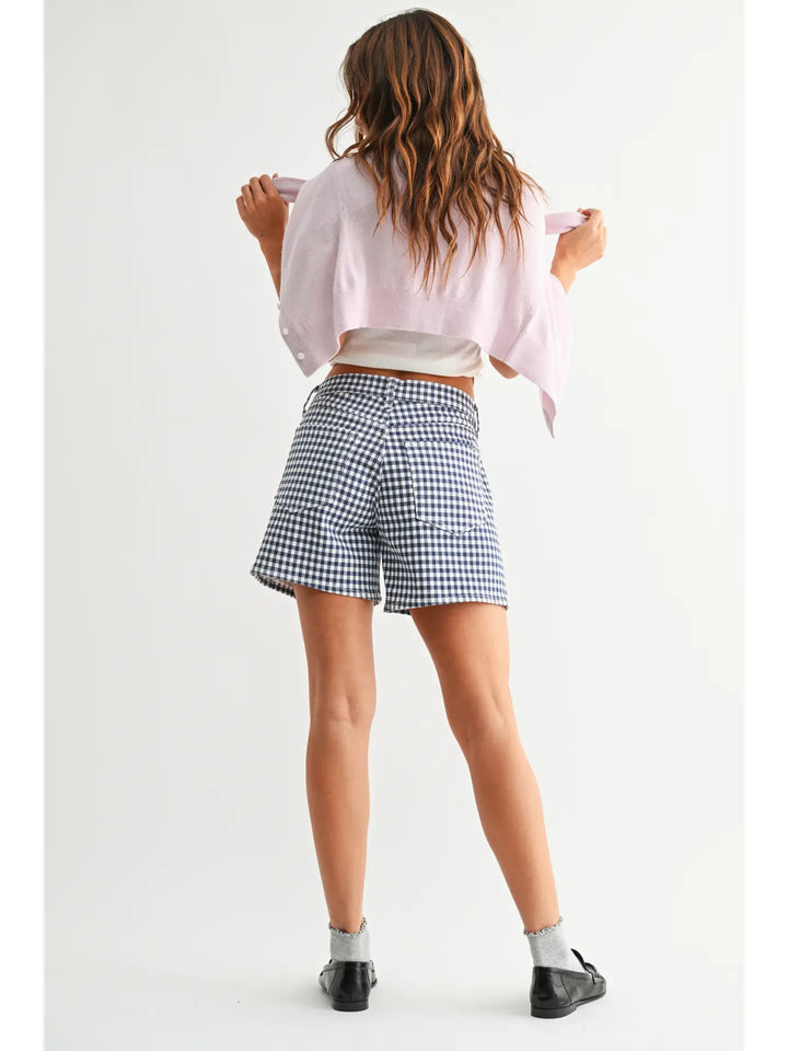Nothing Fancy Gingham Short