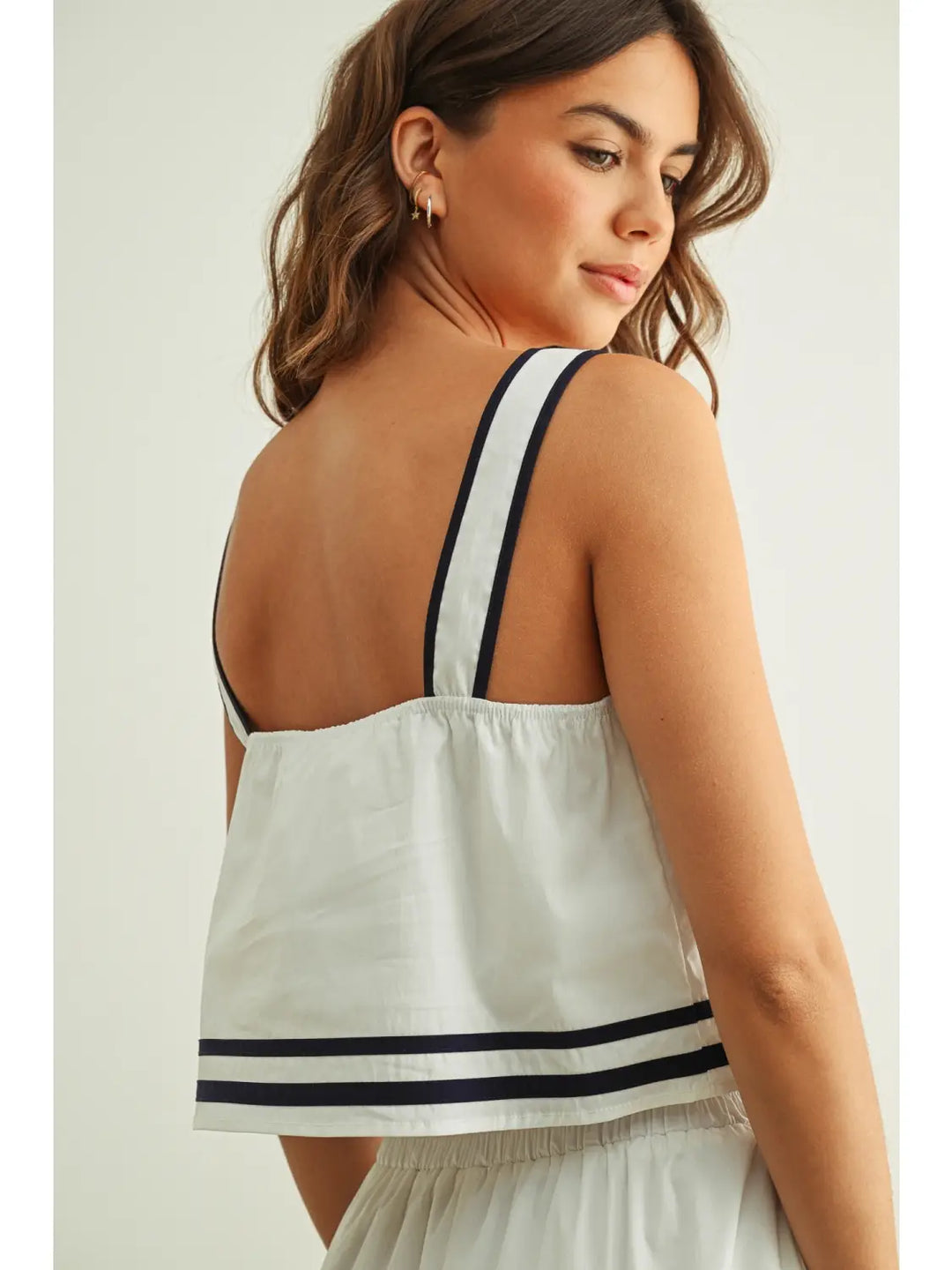 Top W Ribbon Stripe