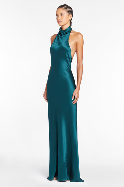 Rainier Silk Gown