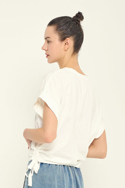 Side Scrunch Tee