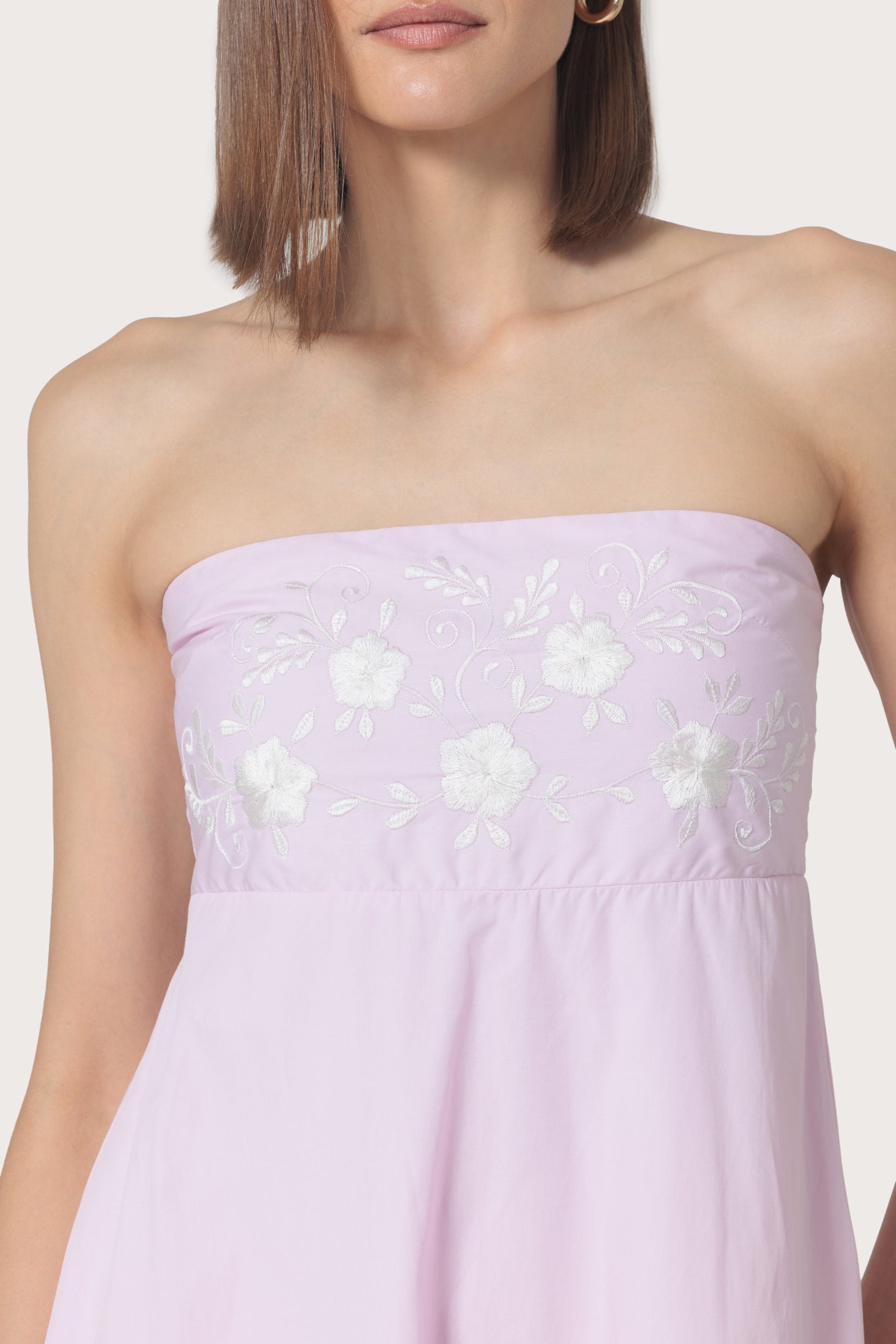 Timothy Maxi Embroidered Poplin