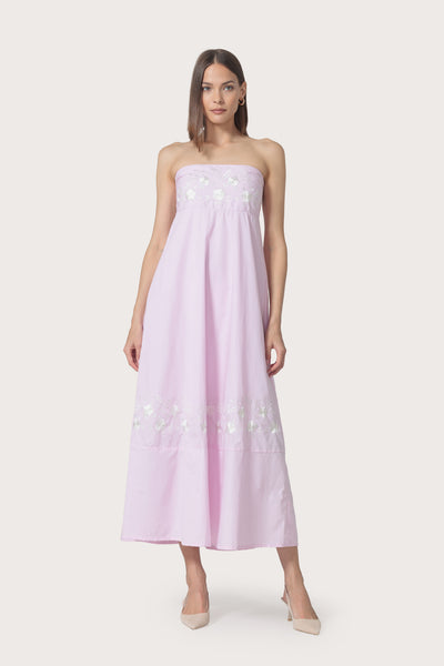 Timothy Maxi Embroidered Poplin
