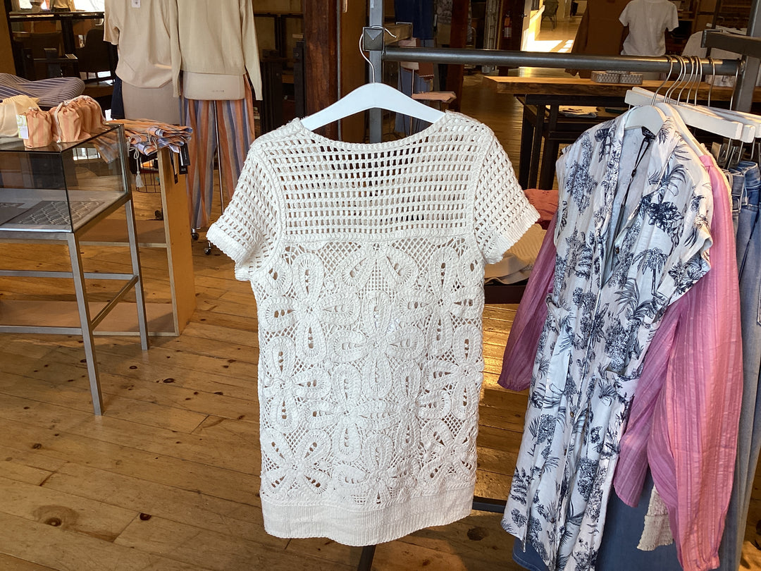Crochet Mini Dress