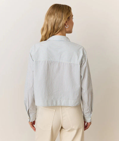 Cali Poplin Cropped Shirt