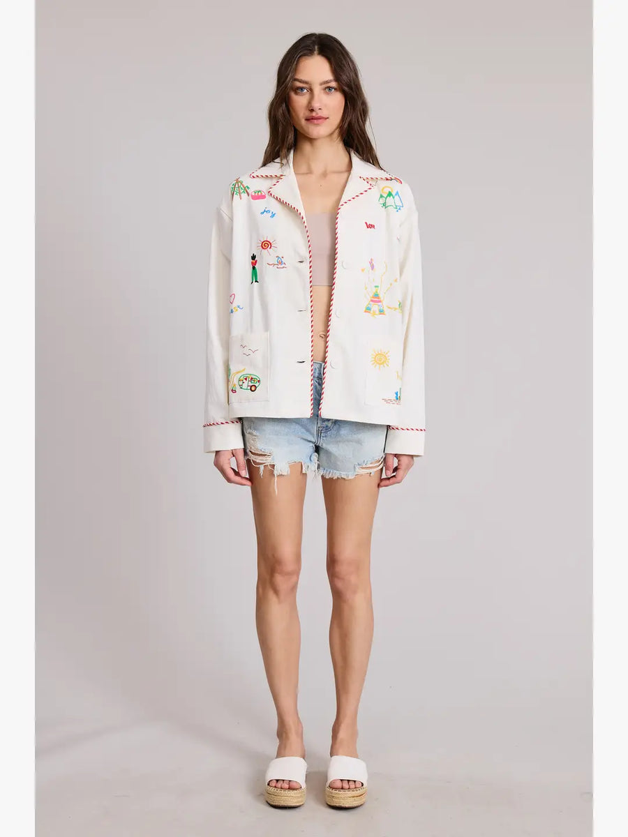 Joshua Embroidered Jacket