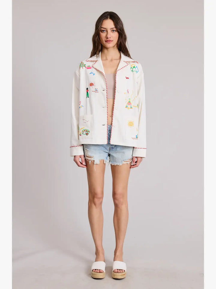 Joshua Embroidered Jacket