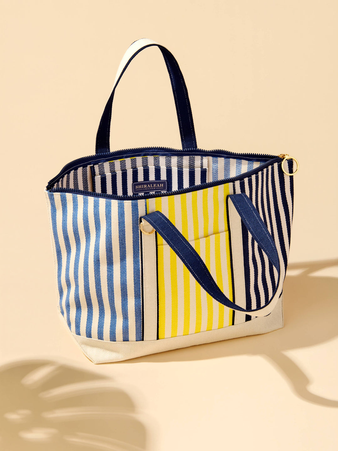 PORT STRIPE TOTE: MULTI