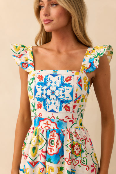 Nicola Ruffle Dress