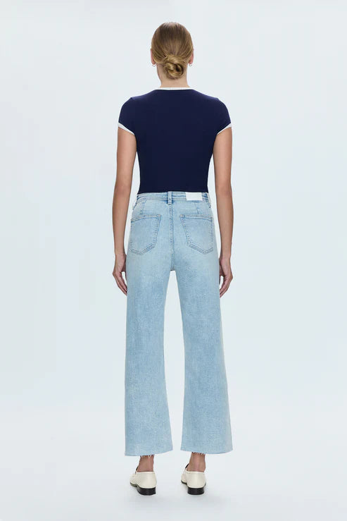 Penny Crop High Rise Wide Leg