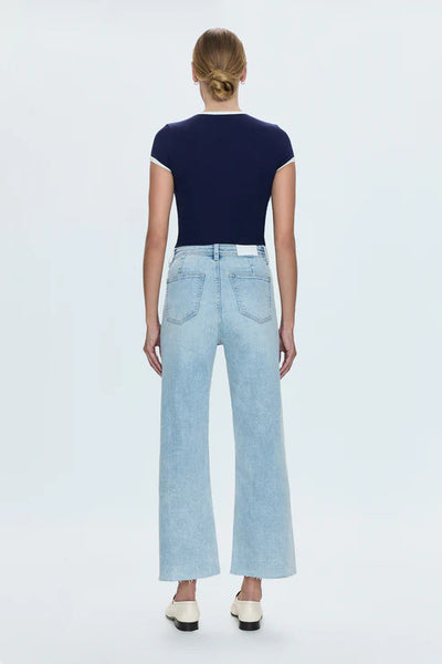 Penny Crop High Rise Wide Leg