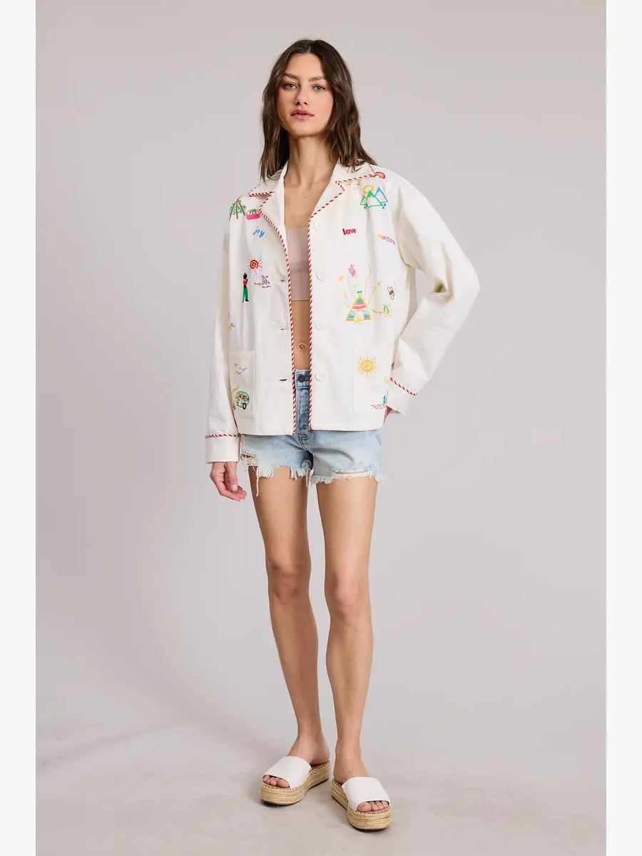 Joshua Embroidered Jacket