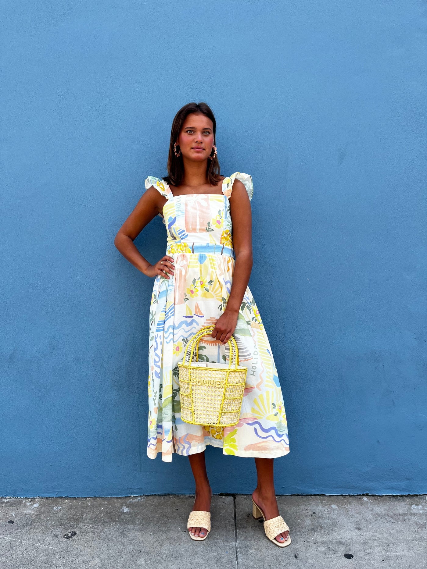 Nicola Midi Dress