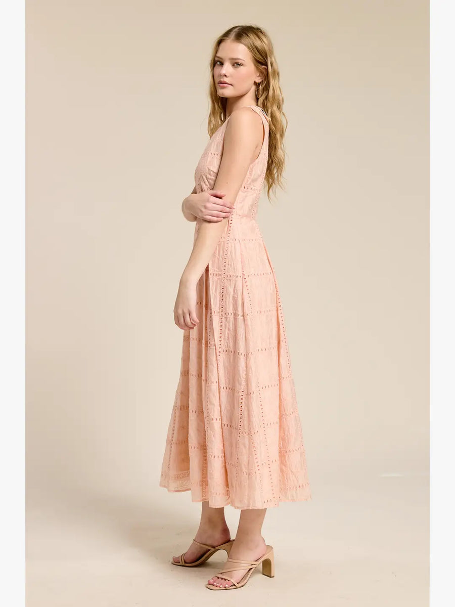 Daydreamer Eyelet Midi