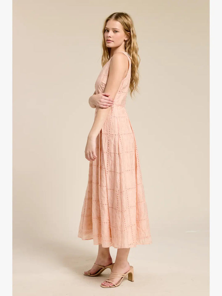 Daydreamer Eyelet Midi