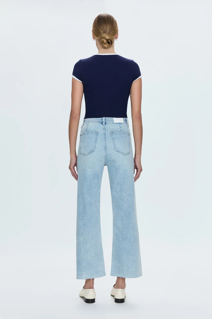 Penny Crop High Rise Wide Leg