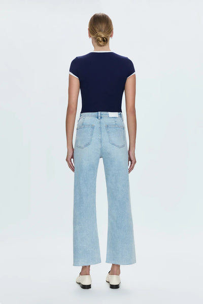 Penny Crop High Rise Wide Leg