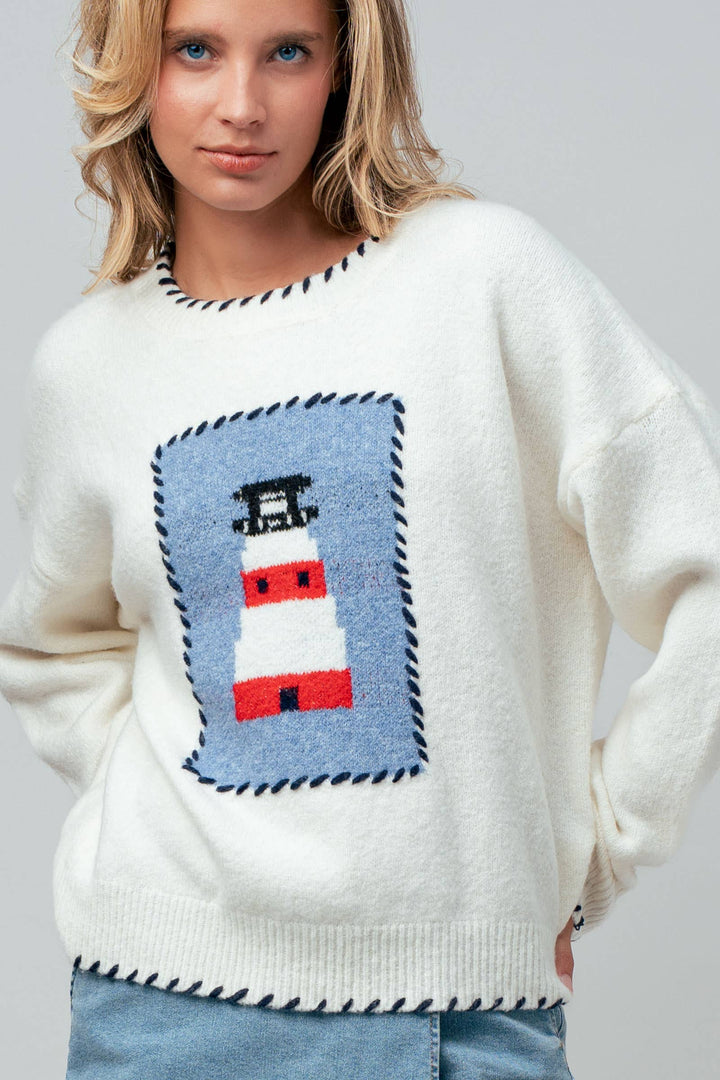 Whipstitch Lighthouse Sweater
