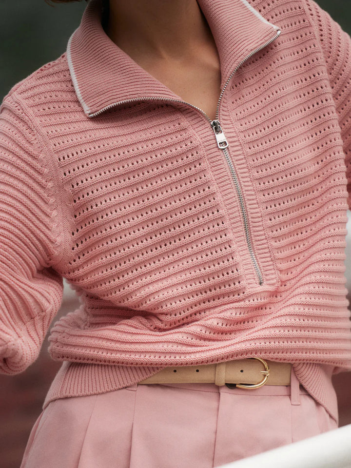 Morwenna Half Zip Knit