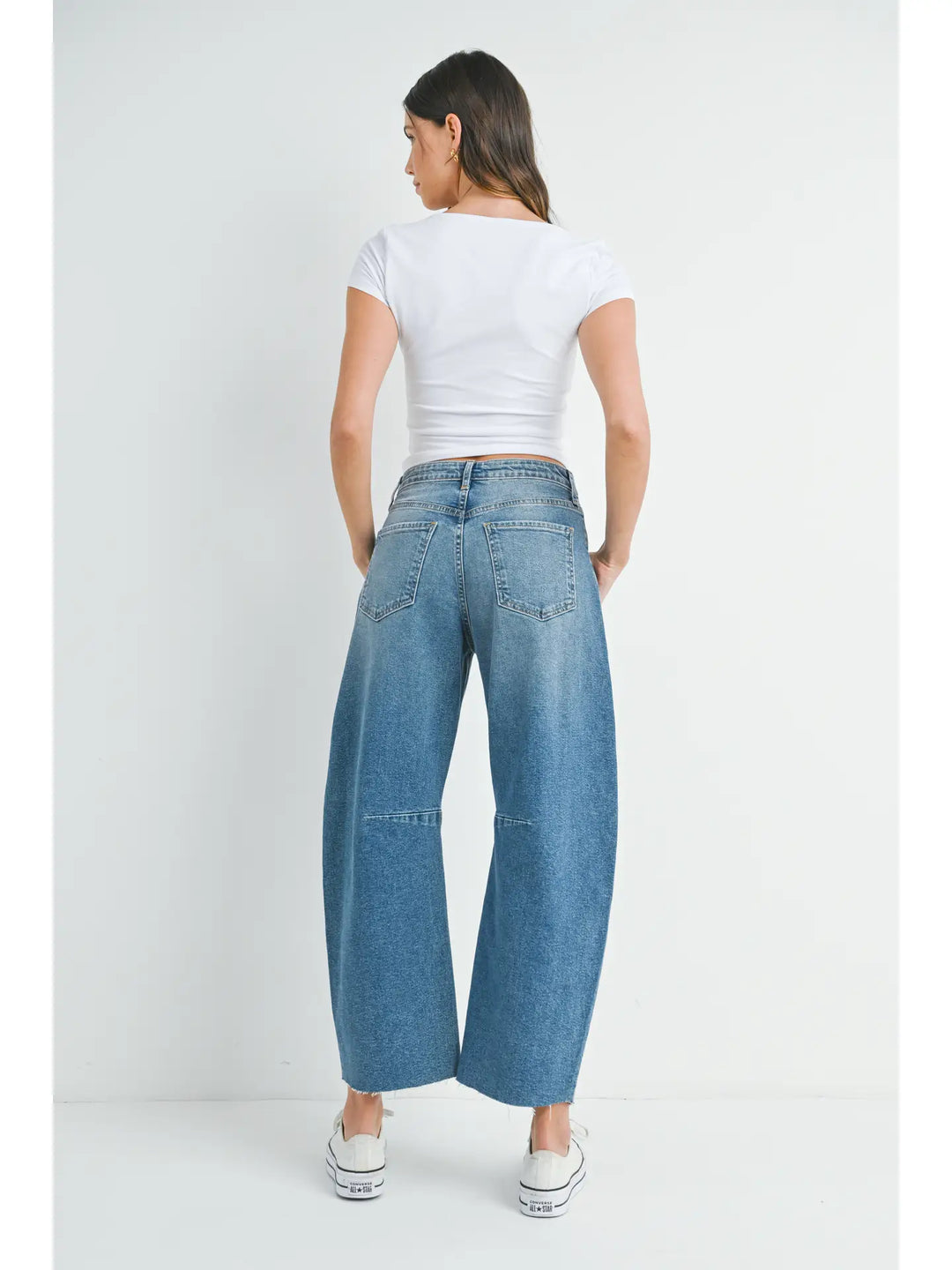 Unrushed Barrel Jean