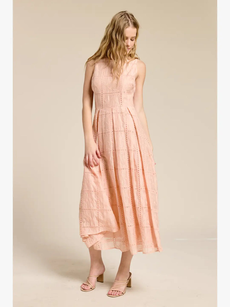 Daydreamer Eyelet Midi