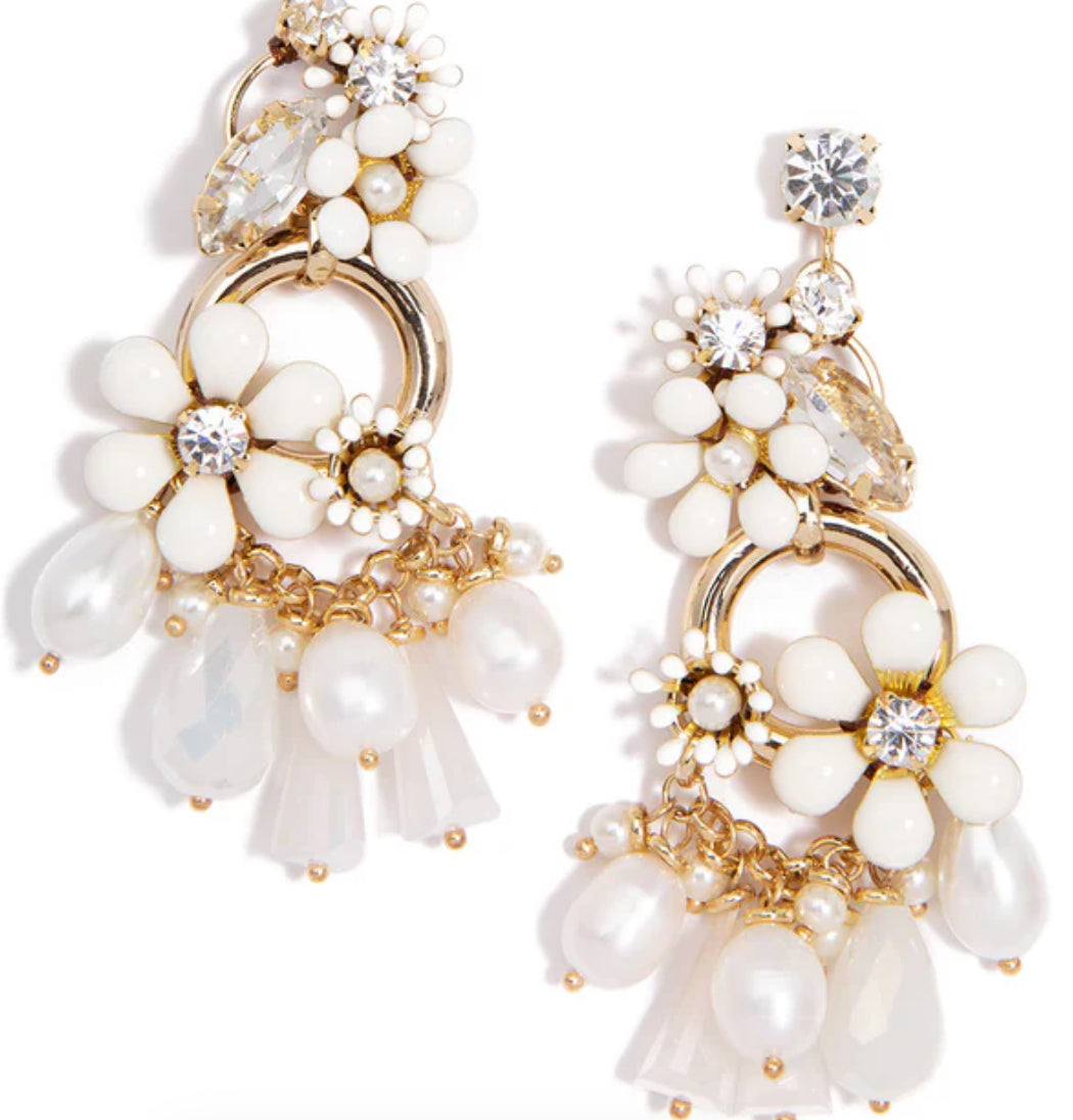 Hattie Flower Earring