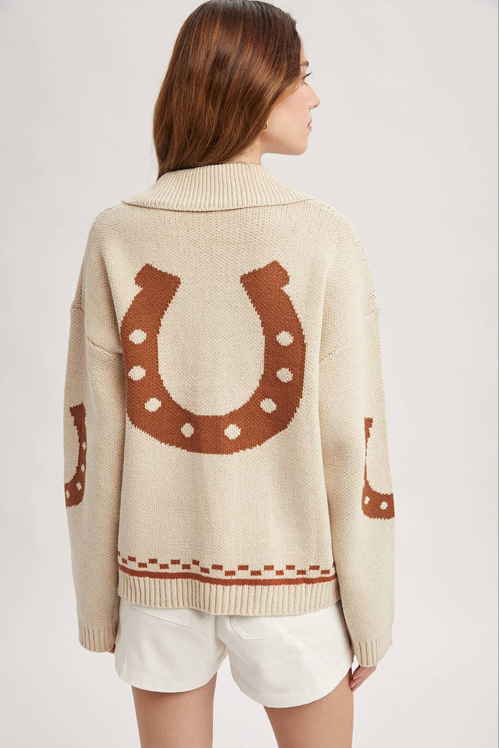 HORSE CARDIGAN