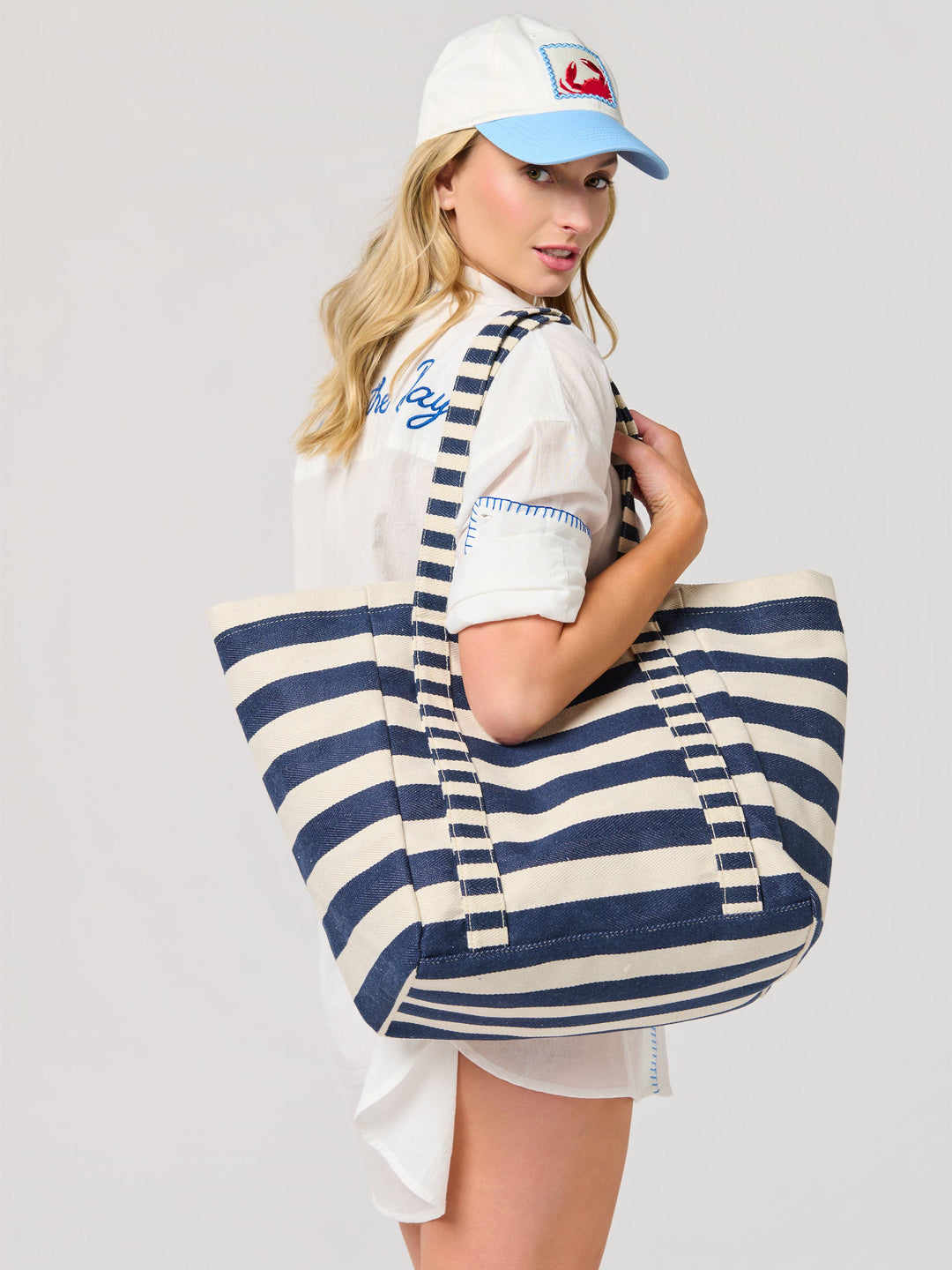 SAILOR TOTE,NAVY