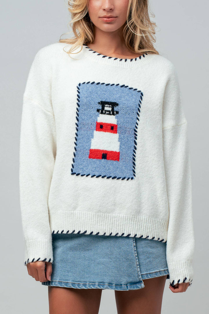 Whipstitch Lighthouse Sweater