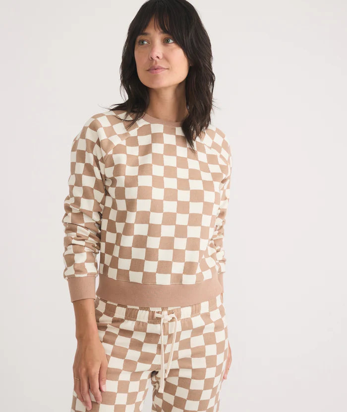 Anytime Sweatshirt Checkerboard